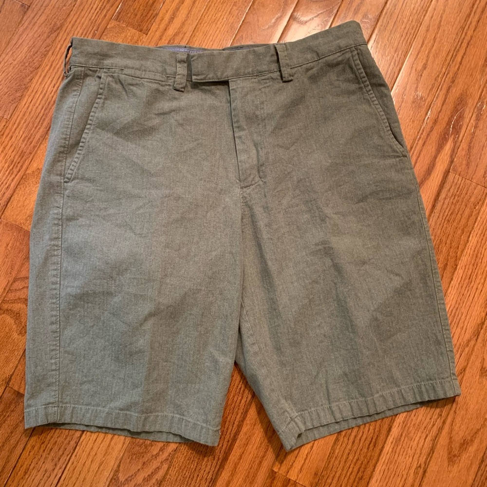 J Crew Club Shorts-Green -32” 10.5” Inseam